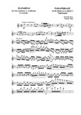 Парафраз на тему 'Соловья' А. Алябьева, для скрипки и фортепиано